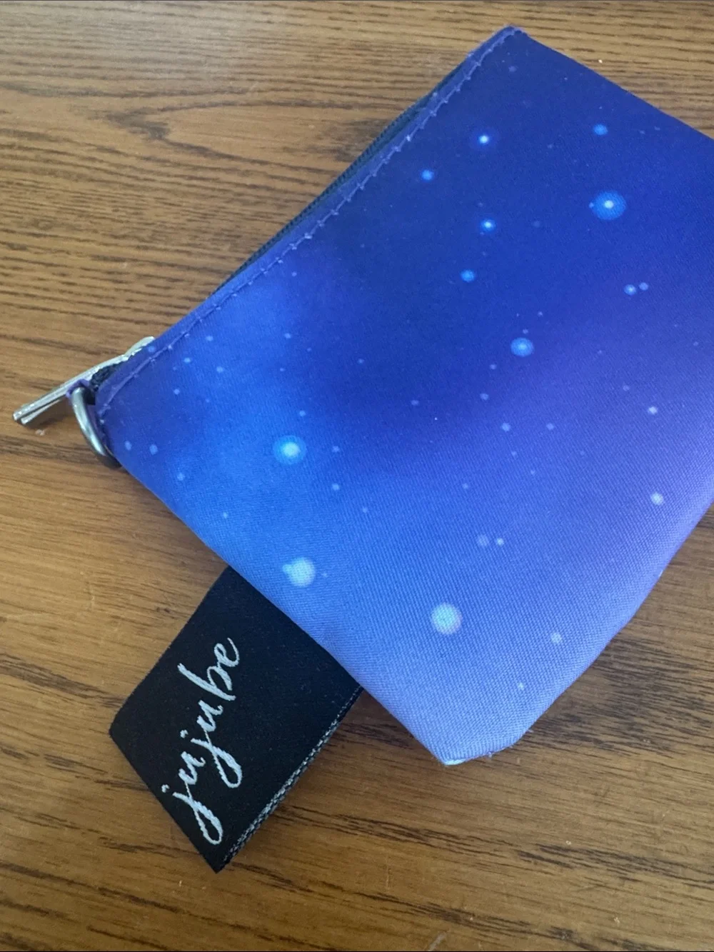 JuJuBe Galaxy Zip Coin Pouch - Blue Purple Ombre